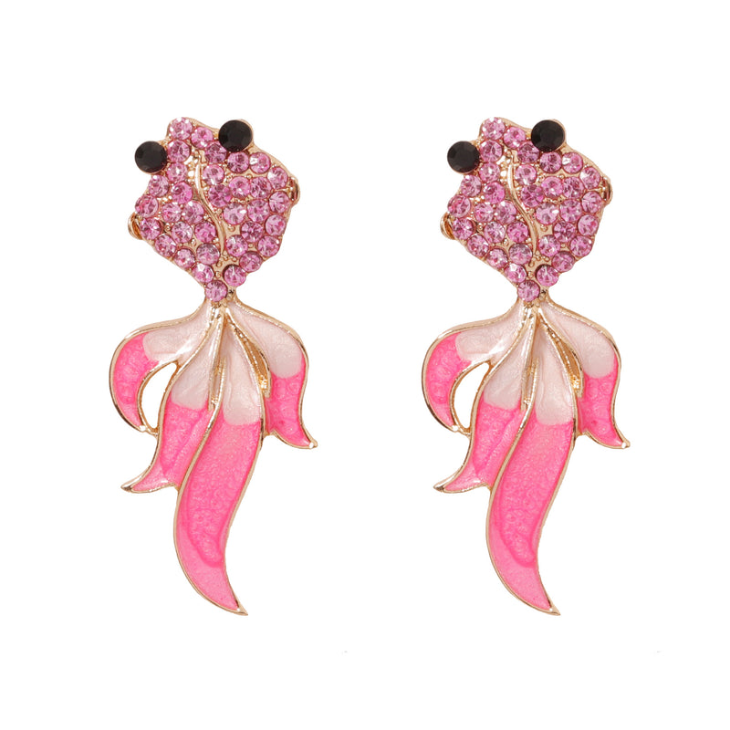 Vintage Handmade Gold Earring