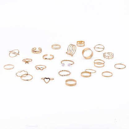 Beautiful Gold Set with Unique Style
