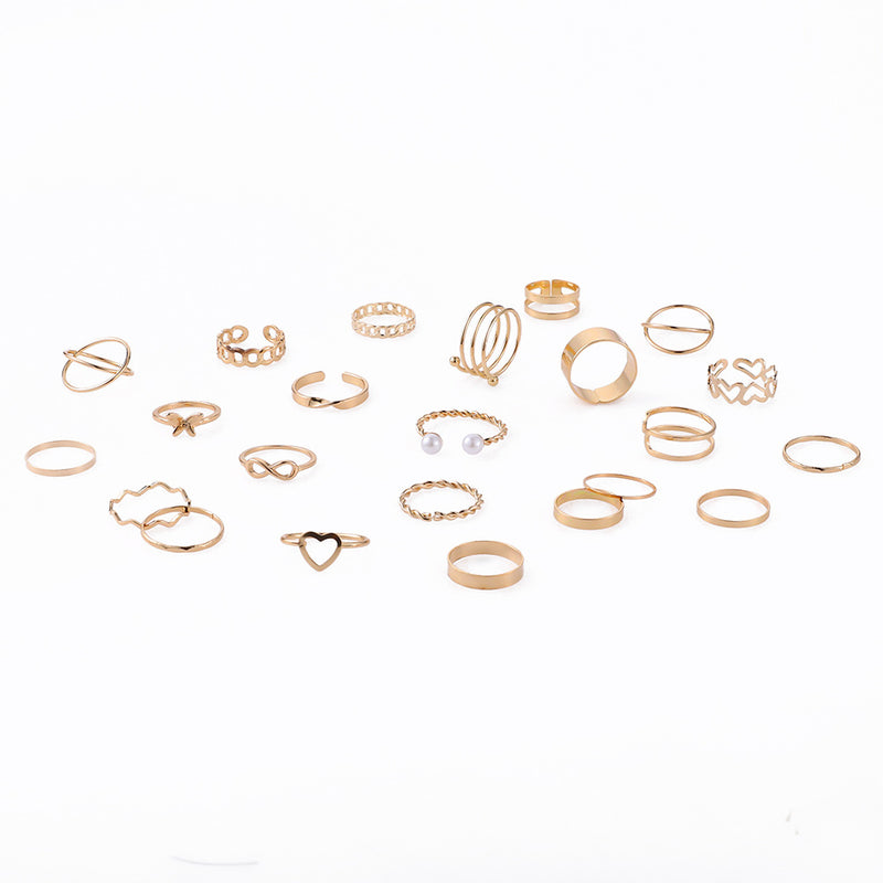 Beautiful Gold Set with Unique Style