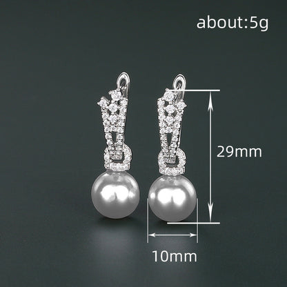 Romantic Pearl Earring for Special Moments