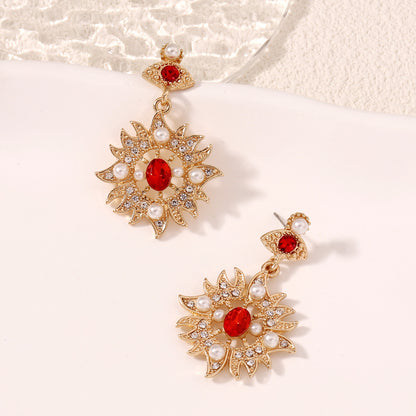 Delicate Artisan Pearl Earring