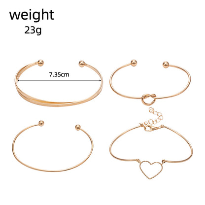 Beautiful Gold Set with Unique Style