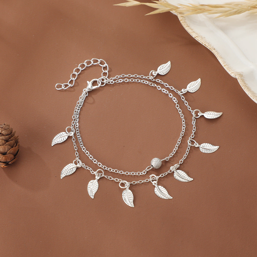 Beautiful Pearl Anklet with Unique Style