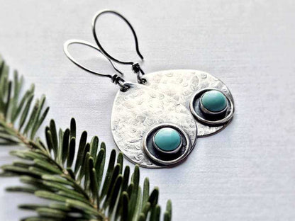 Delicate Artisan Silver Earring