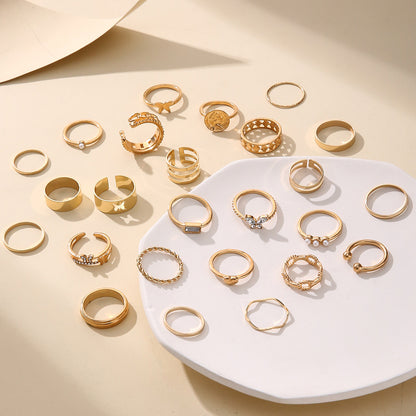Delicate Artisan Pearl Ring