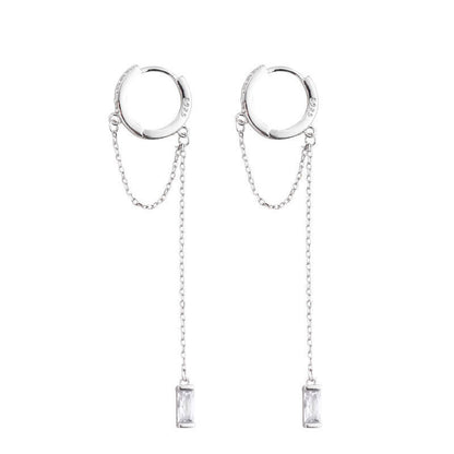 Romantic Silver Earring for Special Moments