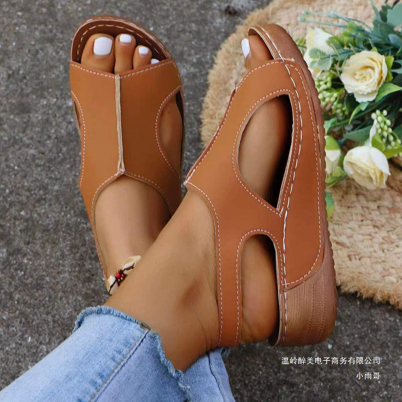 Classic Orthopedic Sandals with Timeless Style