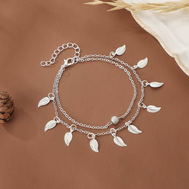 Beautiful Pearl Anklet with Unique Style