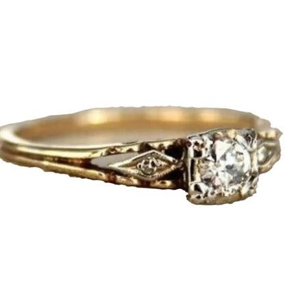 Romantic Gold Ring for Special Moments
