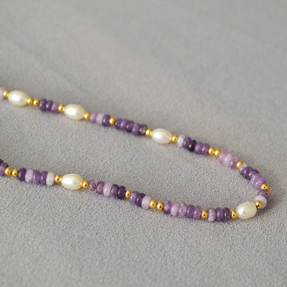 Beautiful Pearl Necklace with Unique Style