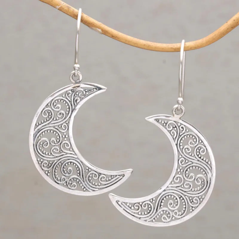 Classic Silver Earring with Timeless Appeal