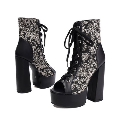 Chic Orthopedic Boots with Unique Design