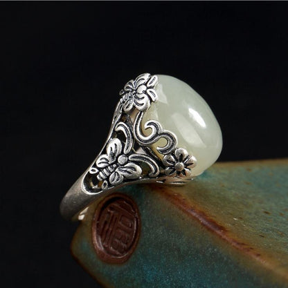 Delicate Artisan Silver Ring