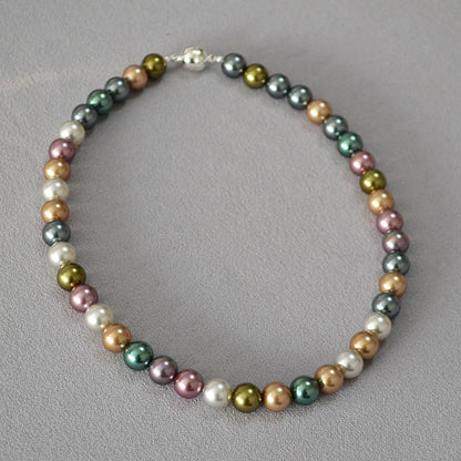 Delicate Artisan Pearl Necklace