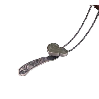 Romantic Silver Pendant for Special Moments