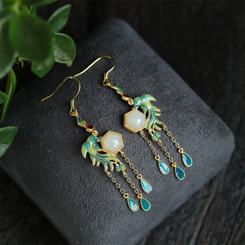 Vintage Handmade Silver Earring