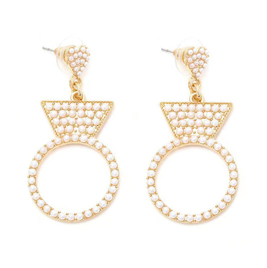 Vintage Handmade Pearl Earring