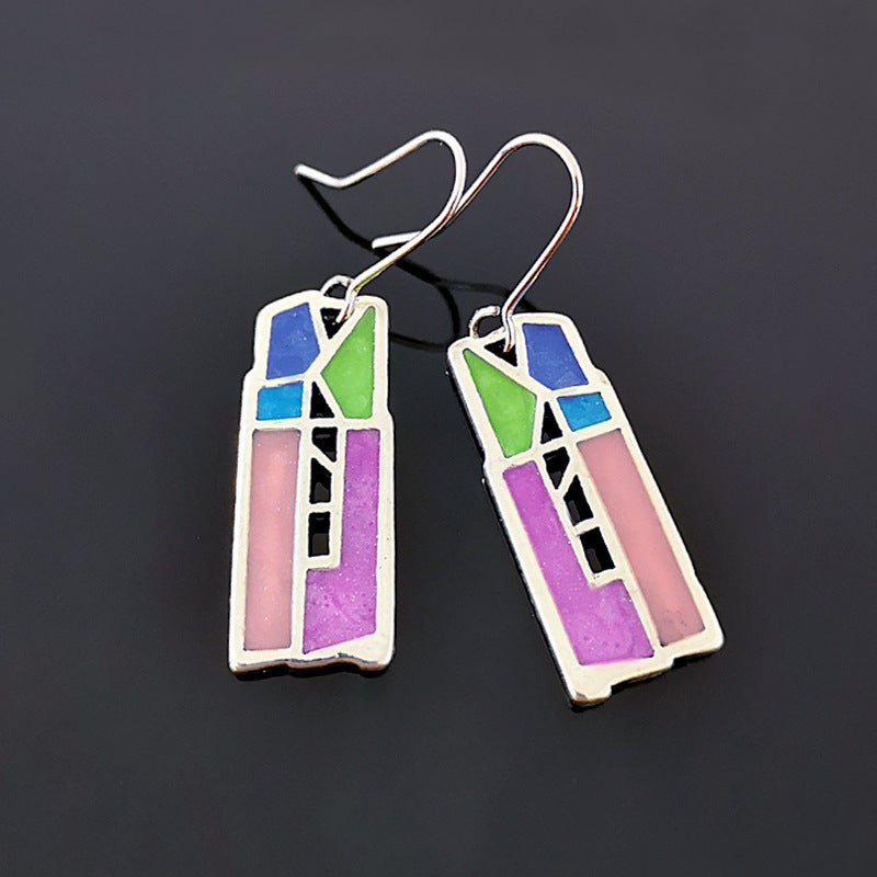 Vintage Handmade Silver Earring