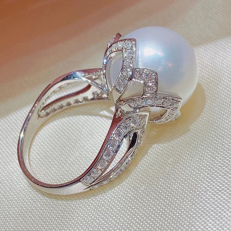 Vintage Handmade Pearl Ring