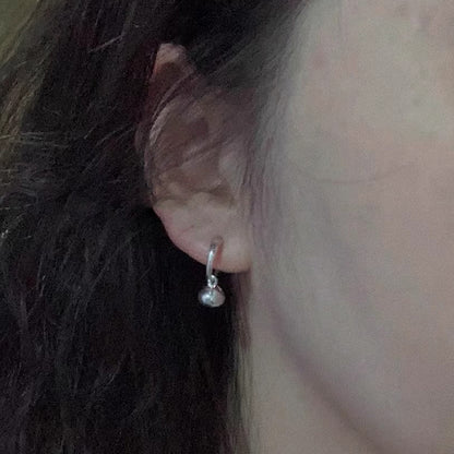 Classic Silver Earring with Timeless Appeal