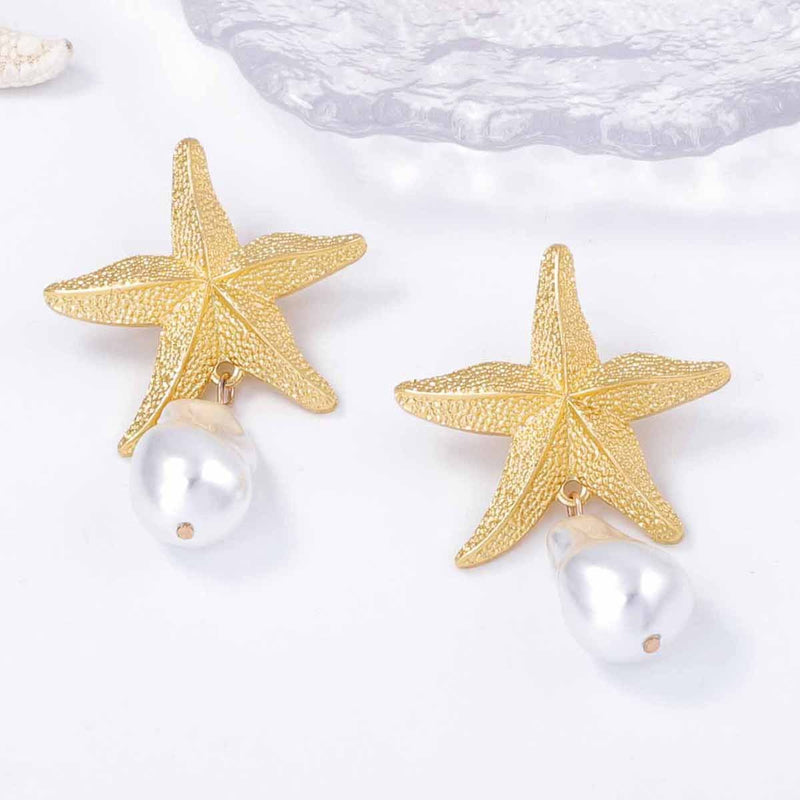 Delicate Artisan Pearl Earring