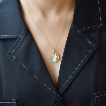 Beautiful Silver Necklace with Unique Style