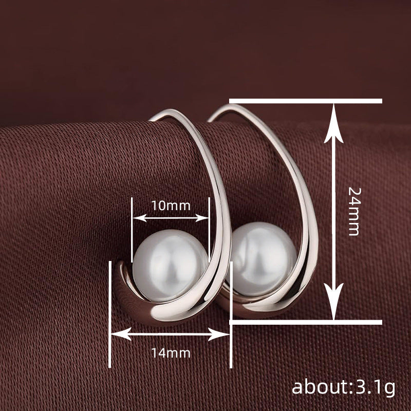 Stunning Pearl Earring for Daily Wear