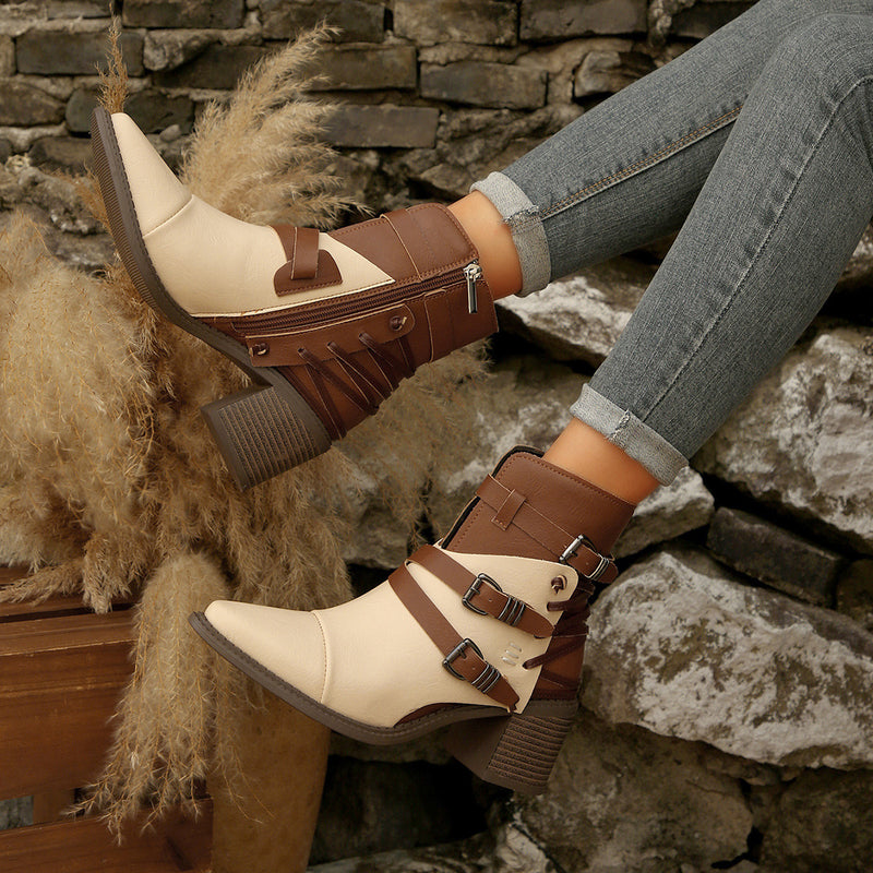 Chic Orthopedic Boots with Unique Design