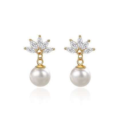 Vintage Handmade Pearl Earring