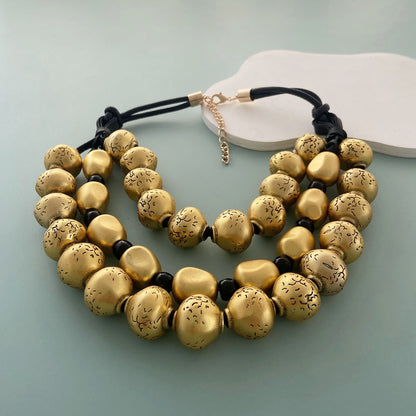 Stunning Gold Necklace for Daily Wear