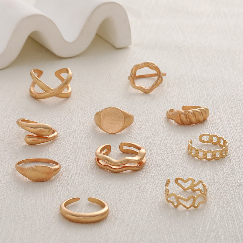 Vintage Handmade Gold Ring