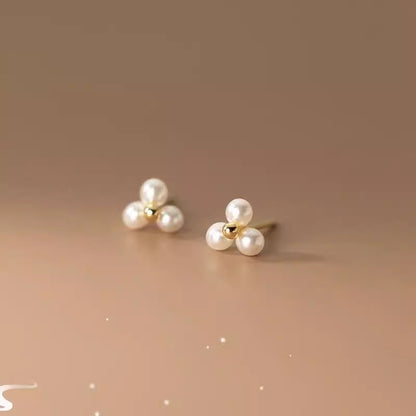 Delicate Artisan Pearl Earring