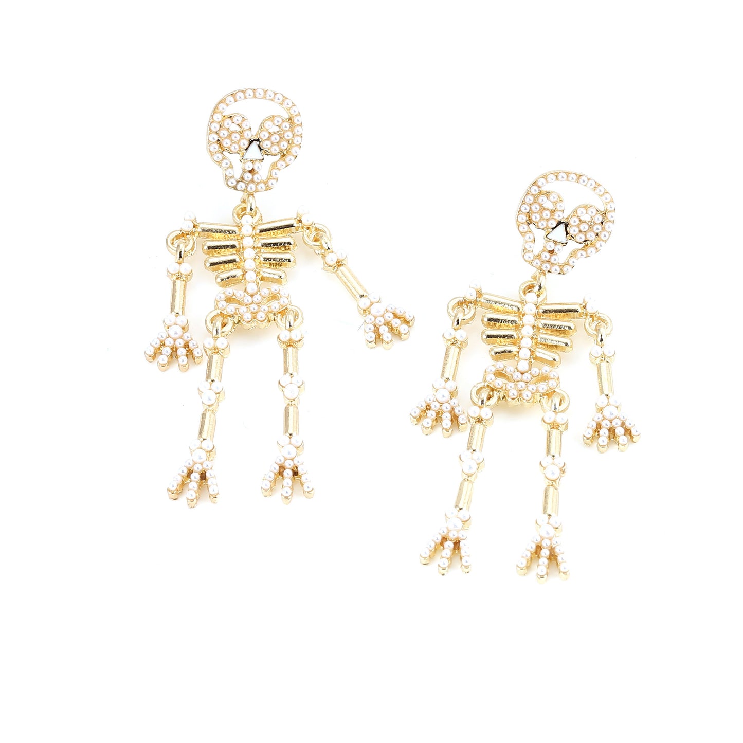 Delicate Artisan Pearl Earring