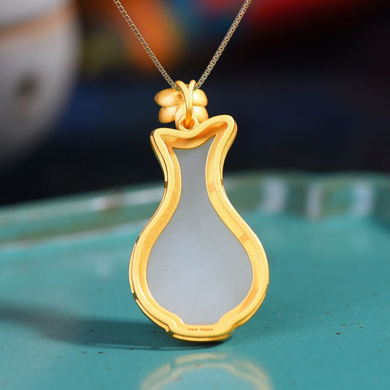 Vintage Handmade Gold Necklace