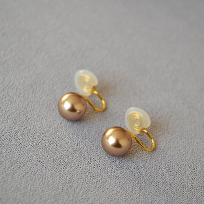 Delicate Artisan Pearl Earring