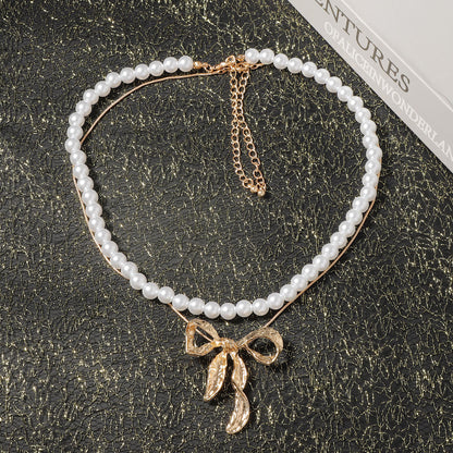 Vintage Handmade Pearl Necklace