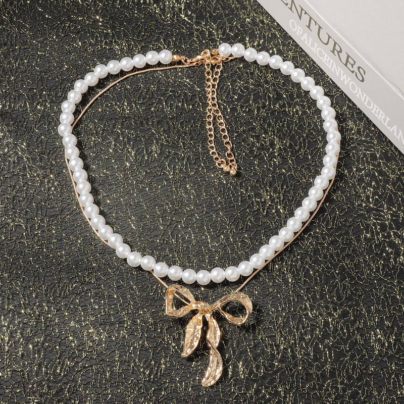 Vintage Handmade Pearl Necklace
