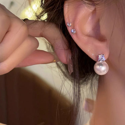 Delicate Artisan Pearl Earring