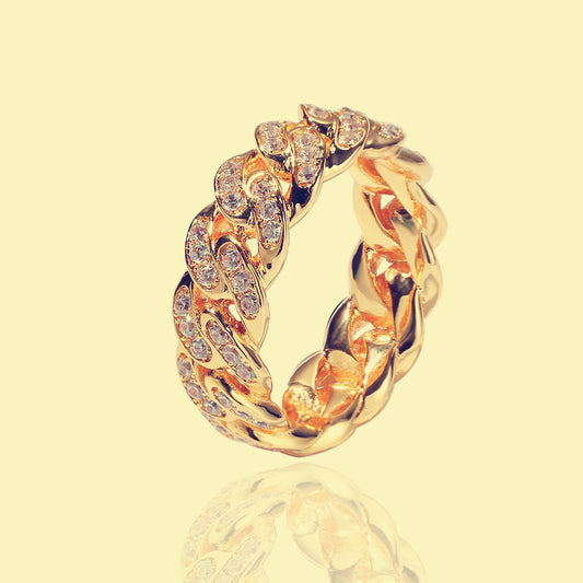 Vintage Handmade Gold Chain