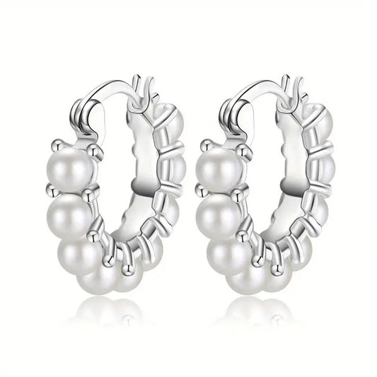 Delicate Artisan Pearl Earring
