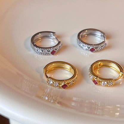 Delicate Artisan Gold Earring