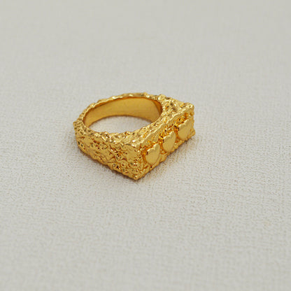 Vintage Handmade Gold Ring