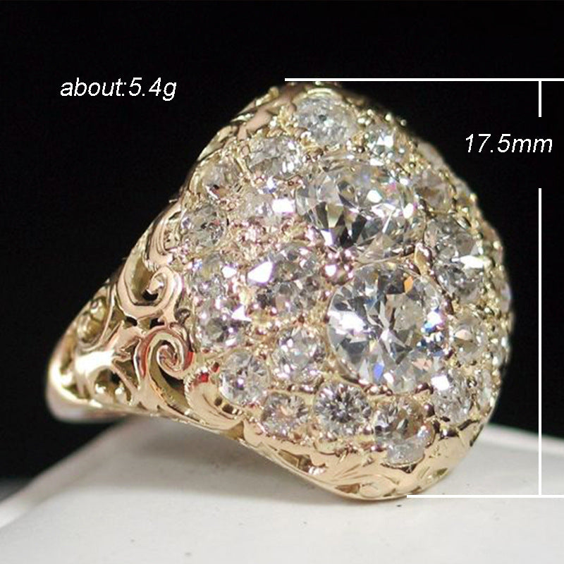 Romantic Gold Ring for Special Moments