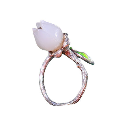 Delicate Artisan Silver Ring