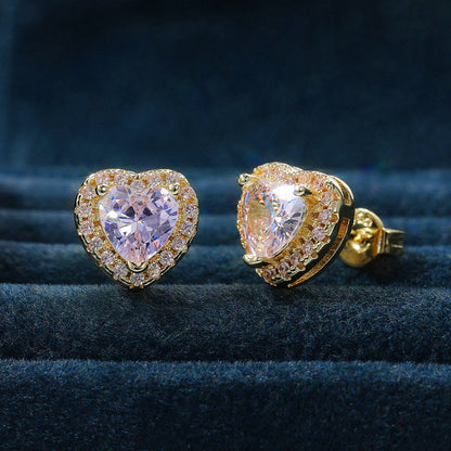 Vintage Handmade Gold Earring