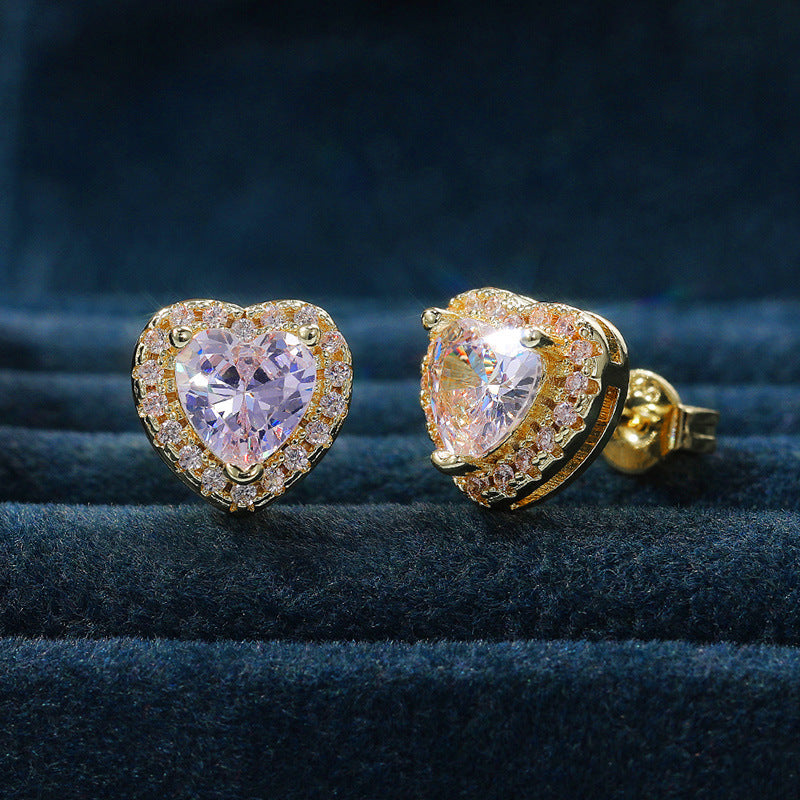Vintage Handmade Gold Earring