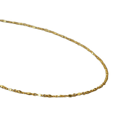 Vintage Handmade Gold Necklace