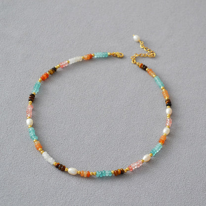 Delicate Artisan Pearl Necklace