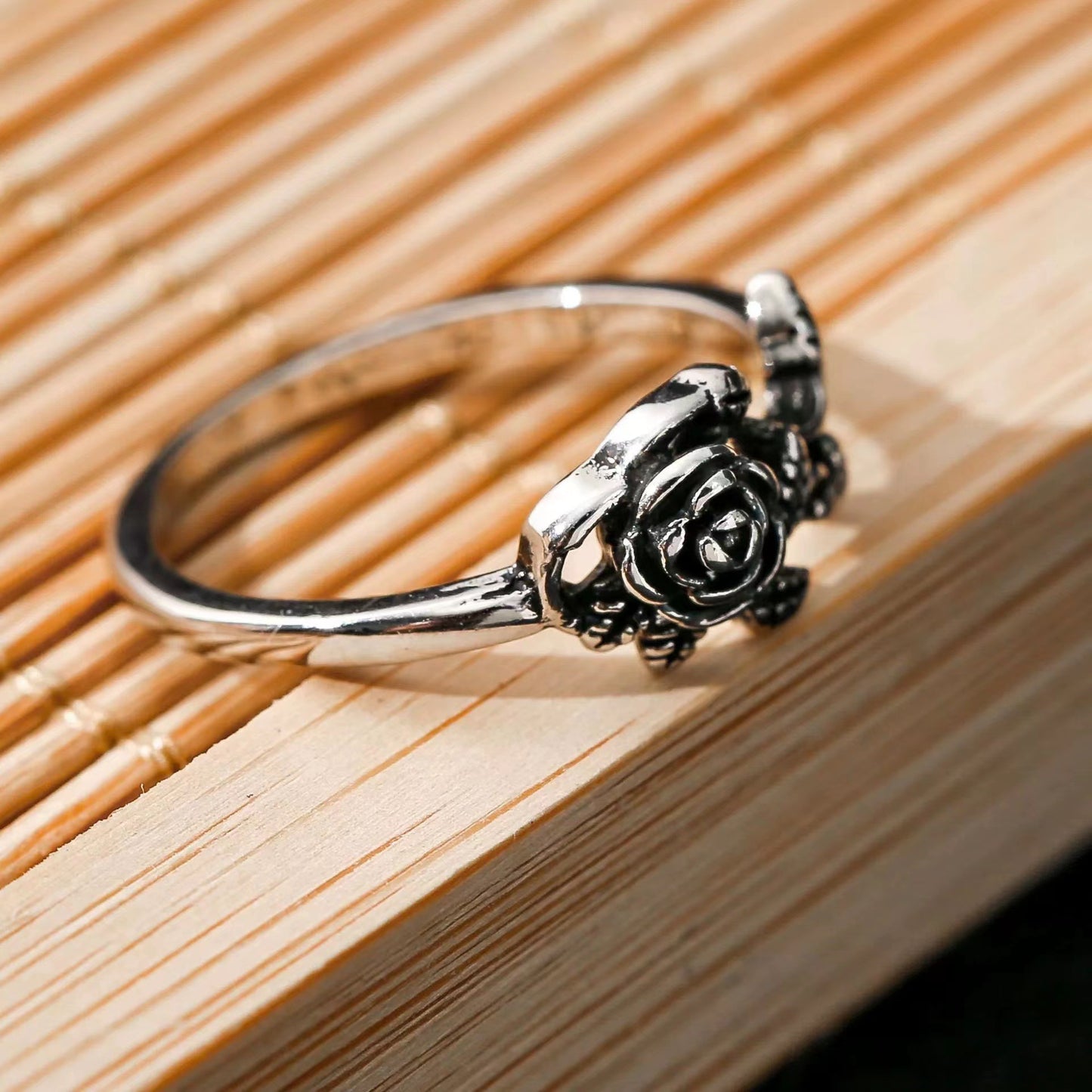 Delicate Artisan Silver Ring