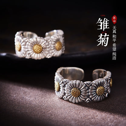 Romantic Silver Ring for Special Moments